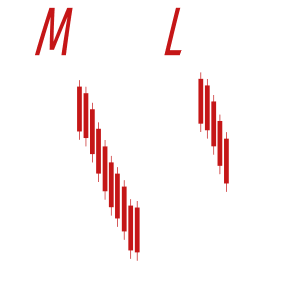 Moneylaist Trading Logo Komplett f&uuml;r schwarzen Hintergrund stehend transparent
